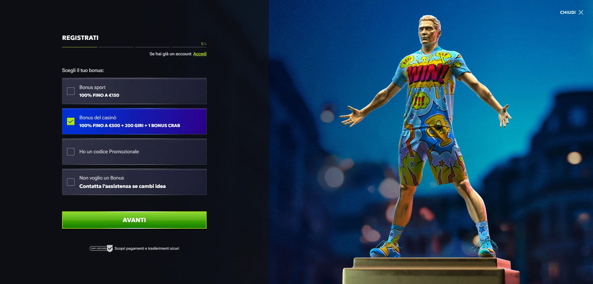 RTbet Casino registrazione e verifica account KYC per giocatori italiani